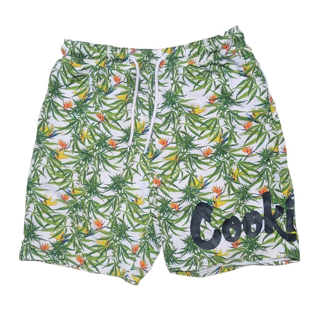 cookies Hawaiian tropical board swim shorts see measurements..